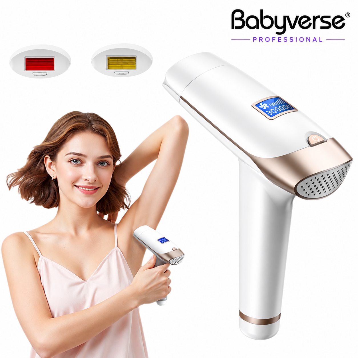 Babyverse IPL Hair Removal Device – Smooth Skin at Home