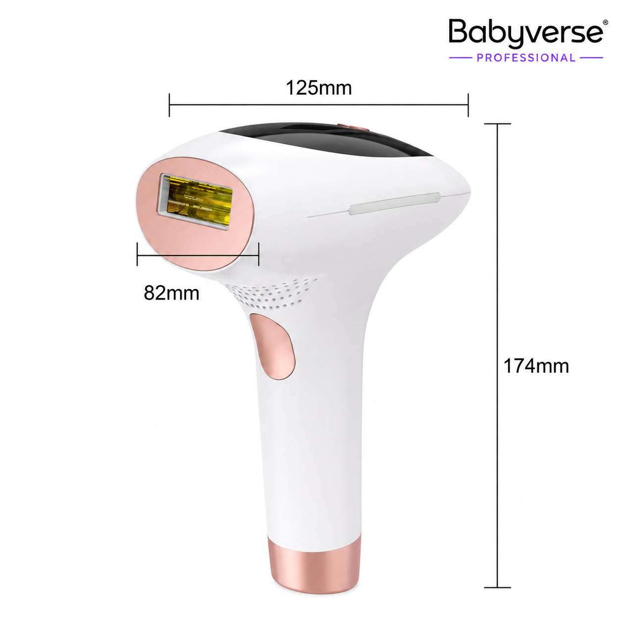 Babyverse IPL Laser Device with Cooling – Pain-Free Hair Removal