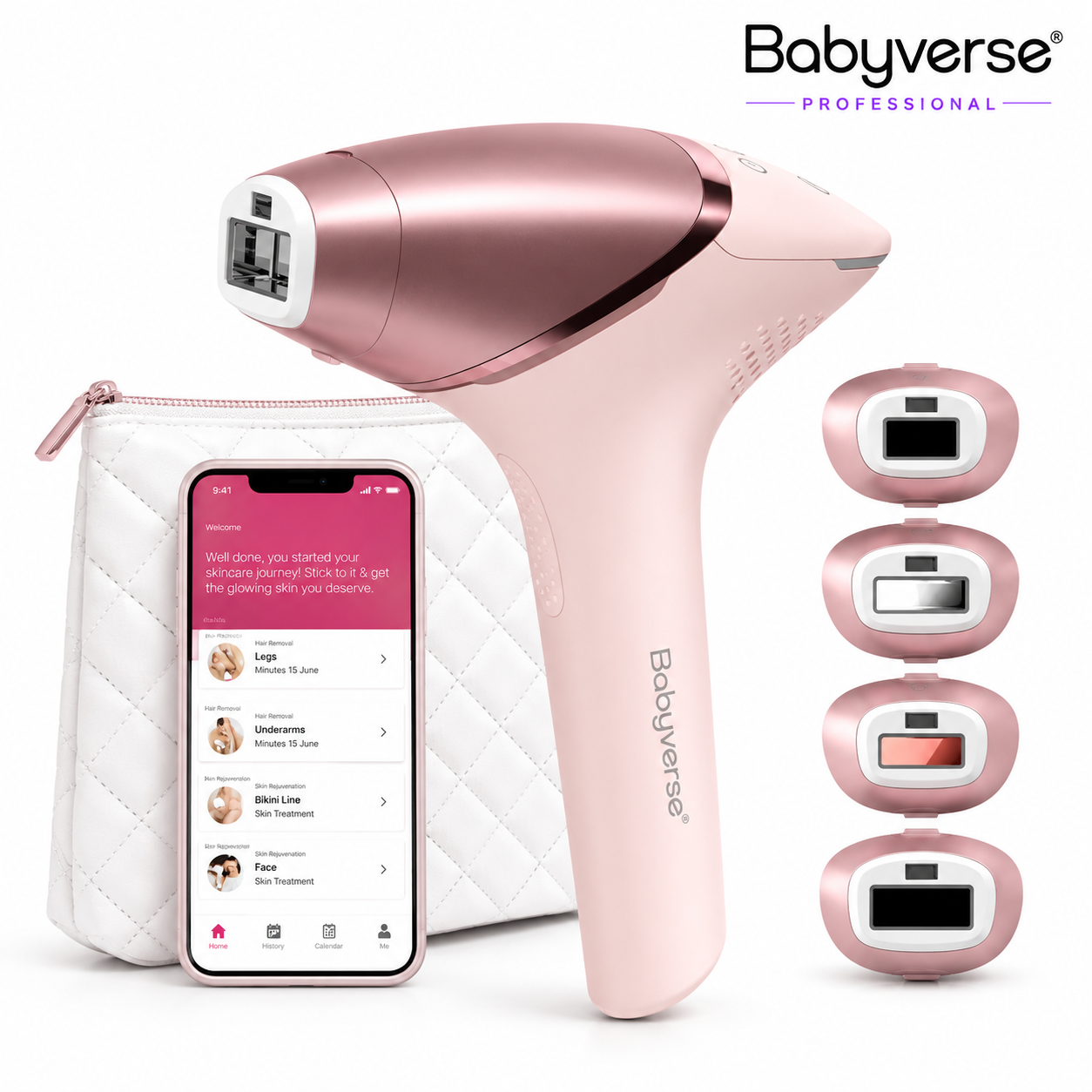 Babyverse IPL Hair Removal Device – Smooth Skin at Home