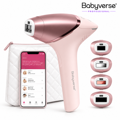 Babyverse IPL Hair Removal Device – Smooth Skin at Home