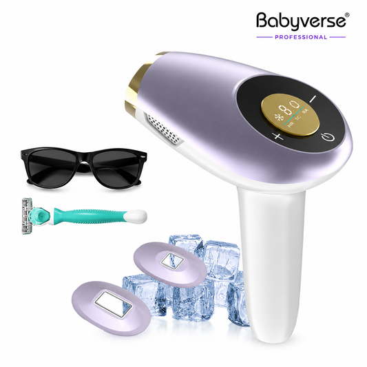 Babyverse IPL Laser Device with Cooling – Pain-Free Hair Removal