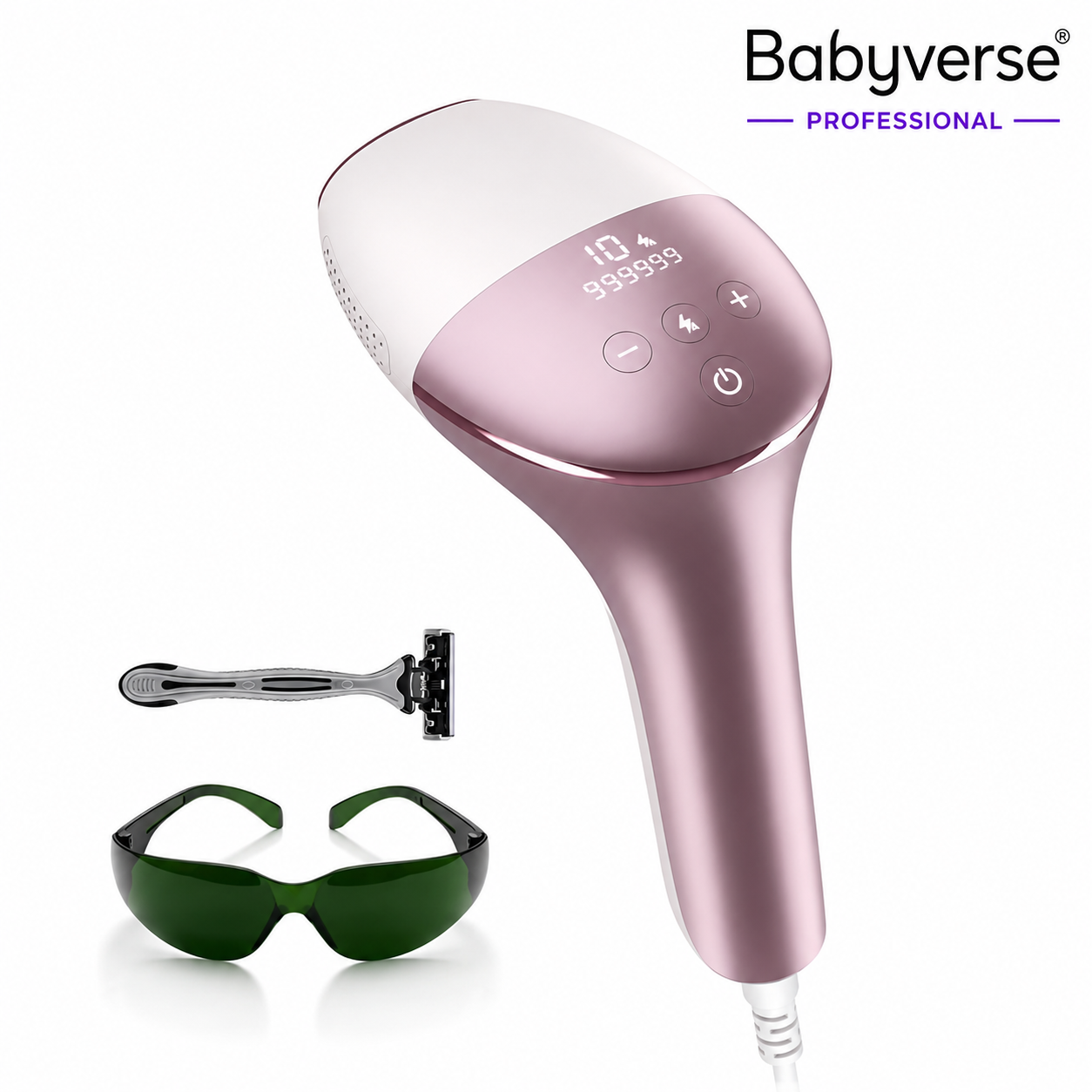 Babyverse IPL Hair Removal Device – Smooth Skin at Home