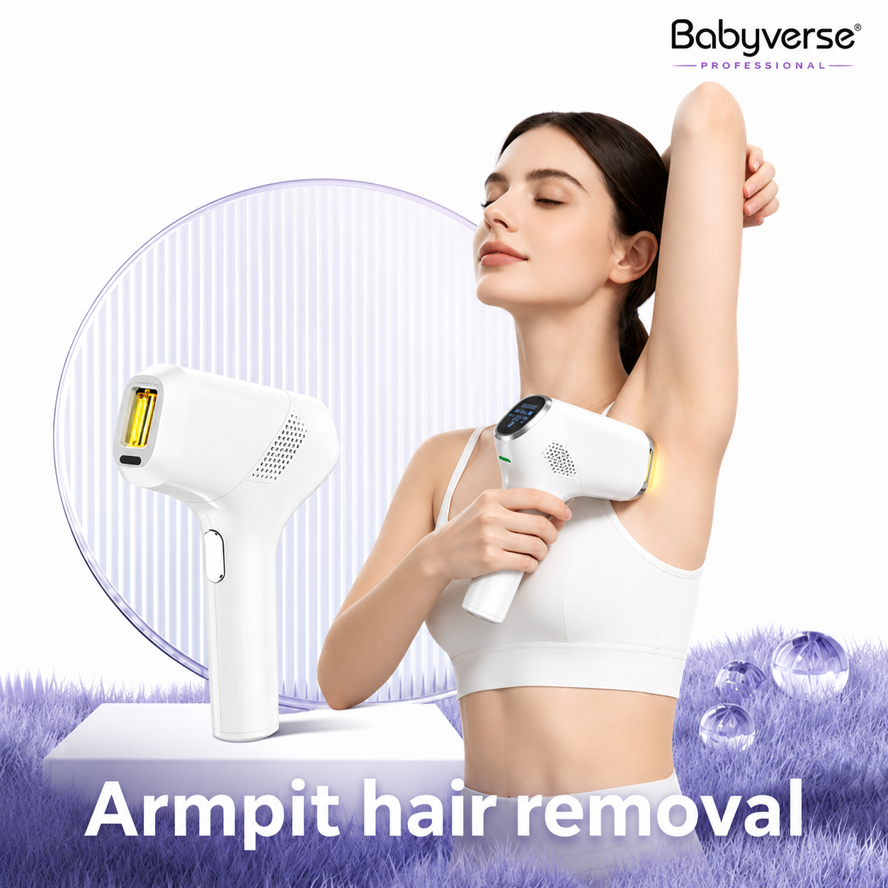 Babyverse IPL Hair Removal Device – Smooth Skin at Home